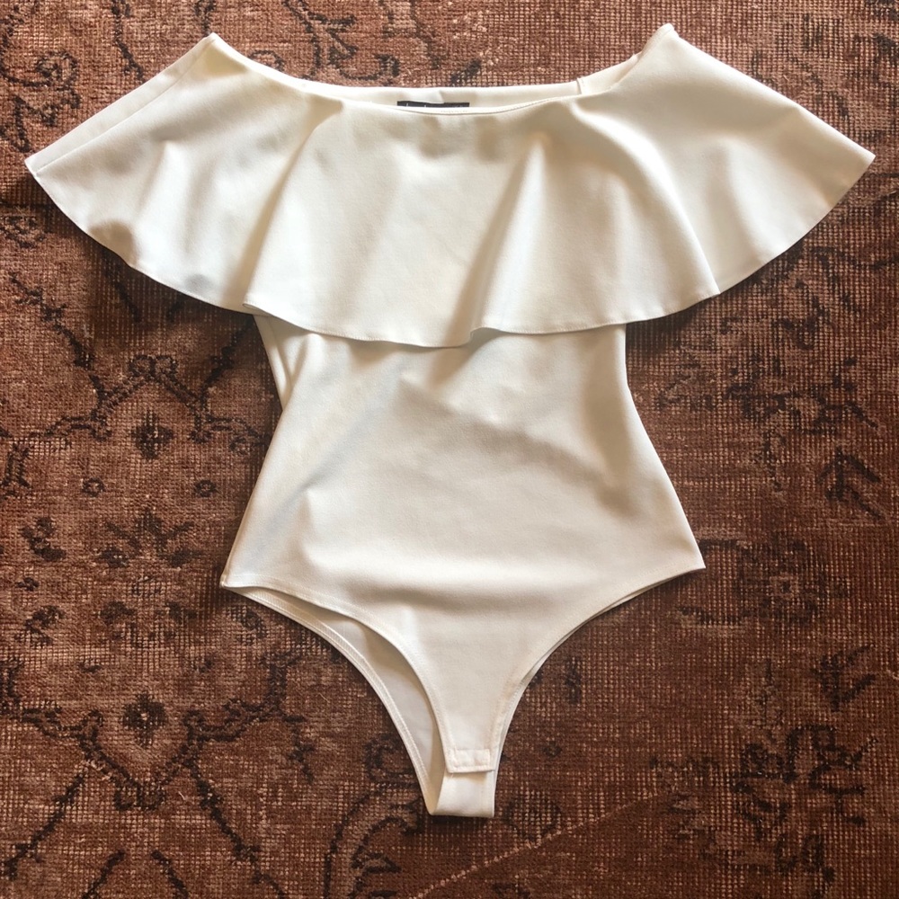 Off the shoulder bodysuit